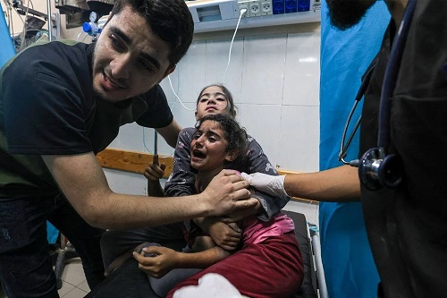 İsrailin Hastane Saldırısını Kınıyoruz