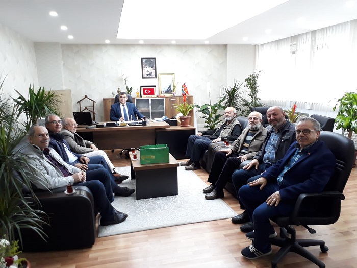 Veyisoğullarından Kayseri Büyükşehir Belediyesi Genel Sekreter Yardımcısı Serdar ÖZTÜRK'e Ziyaret